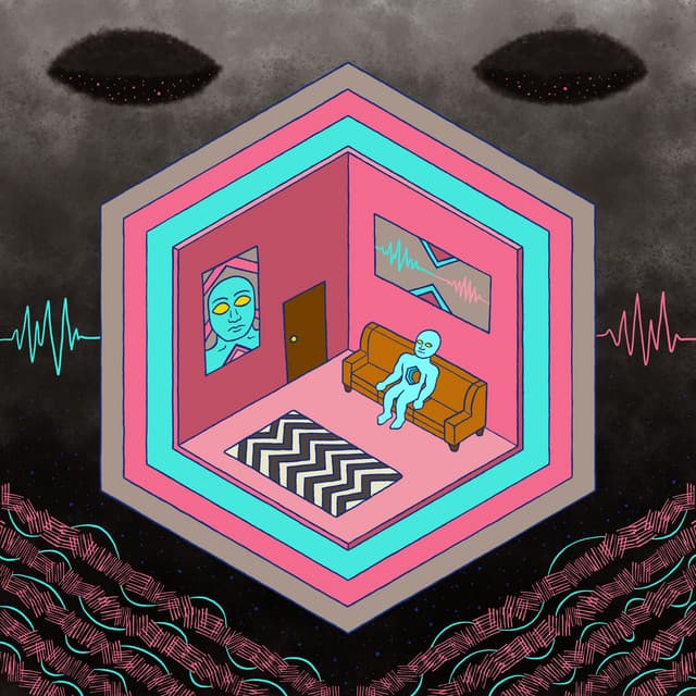 Album cover art for Again And Again by Jagged Jaw, MINOVA