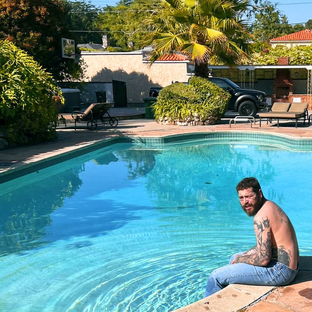 Album cover art for Texas Tea by Post Malone