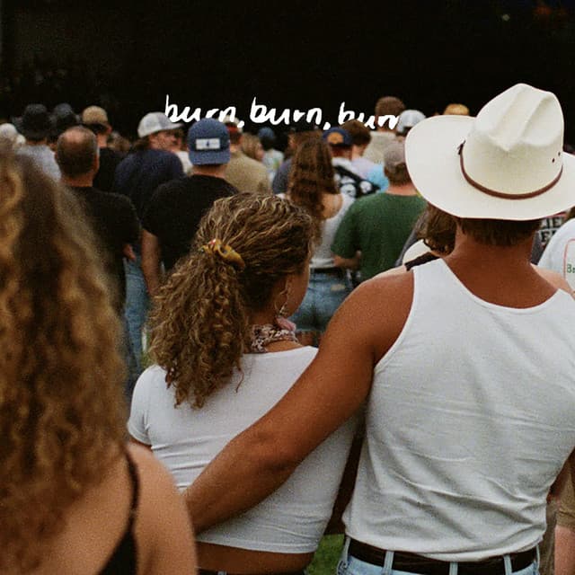 Album cover art for Burn, Burn, Burn by Zach Bryan